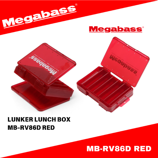 Kotak Makan Siang Megabass Lunker MB-RV86D Merah