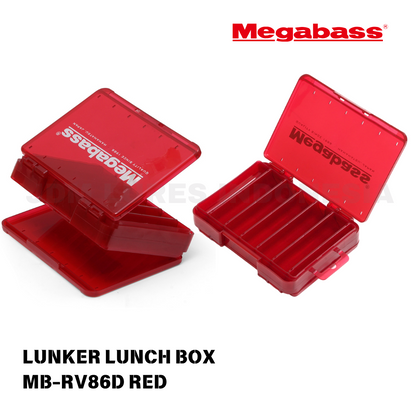 Kotak Makan Siang Megabass Lunker MB-RV86D Merah