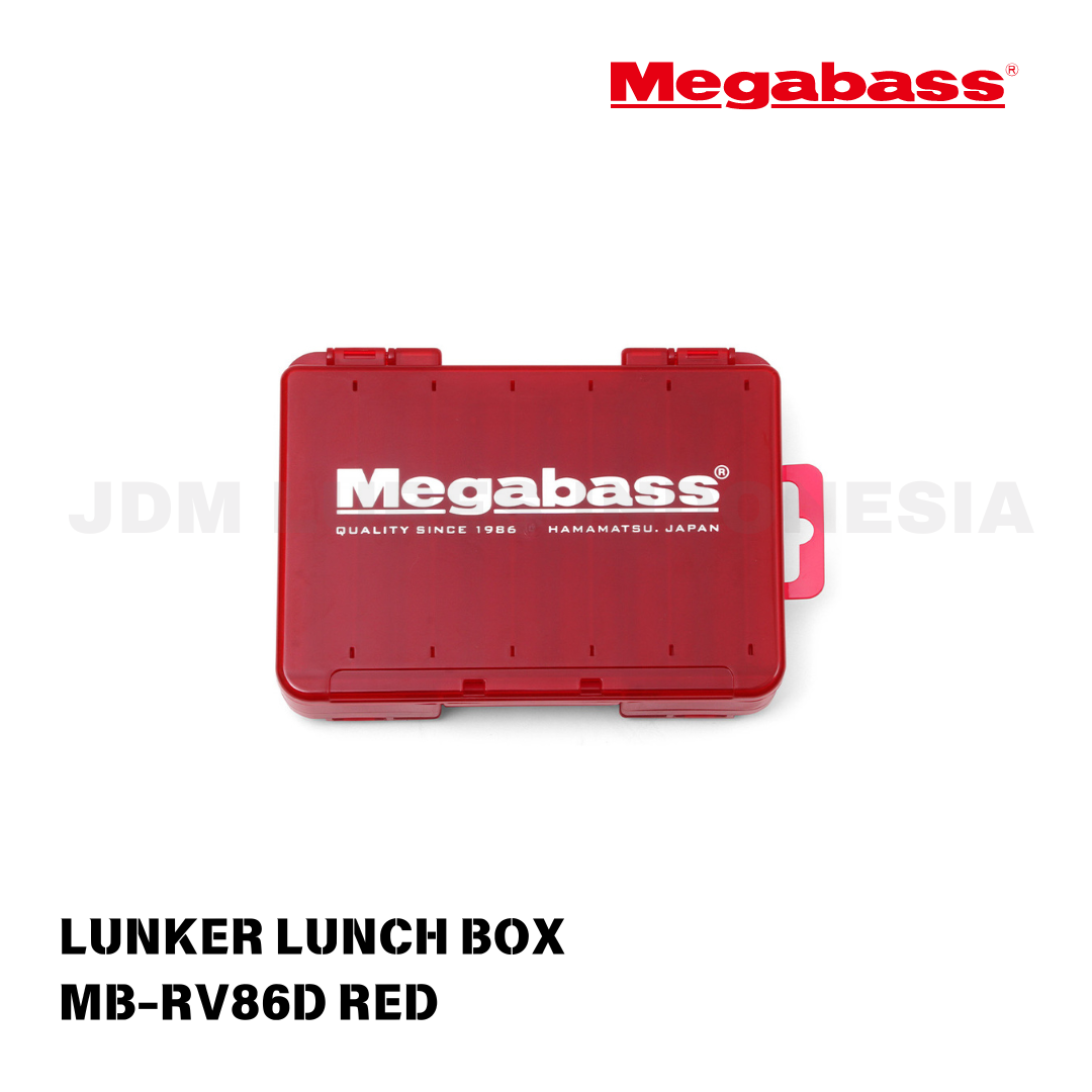 Kotak Makan Siang Megabass Lunker MB-RV86D Merah
