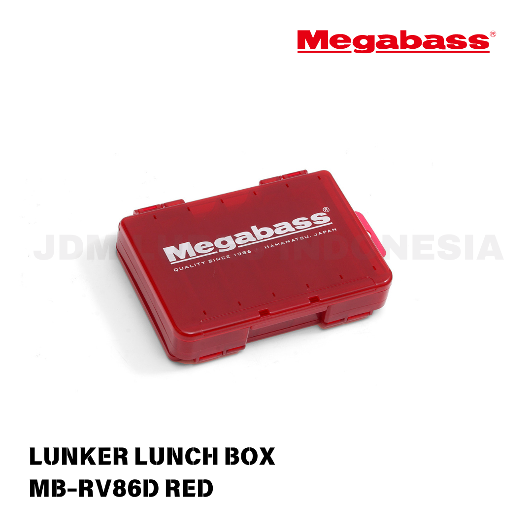 Kotak Makan Siang Megabass Lunker MB-RV86D Merah