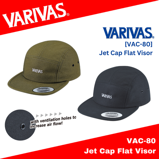 Varivas VAC-80 Jet Cap Flat Visor