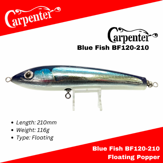 Umpan Tukang Kayu Ikan Biru BF120-210 Stickbait Mengambang 116g 210mm