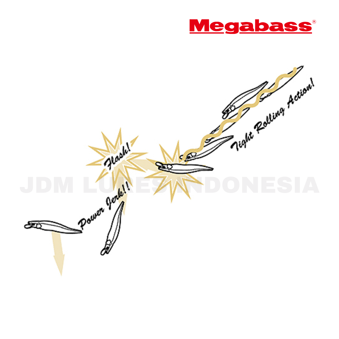 Megabass VISION ONETEN Slow Floating Minnow 14g 110.5mm