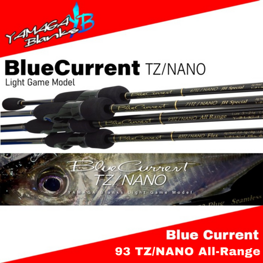 Yamaga Blanks Spinning Rod Blue Current 93 TZ/NANO All-Range