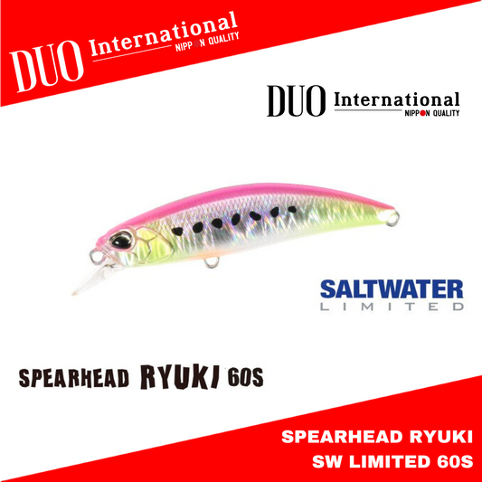 Duo Spearhead Ryuki 60S SW Limited Sinking Lure 60mm 6.5gr