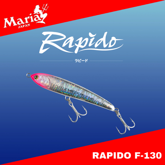 Umpan Pancing Apung Maria Rapido F130 Pencil Stickbait 130mm 30g