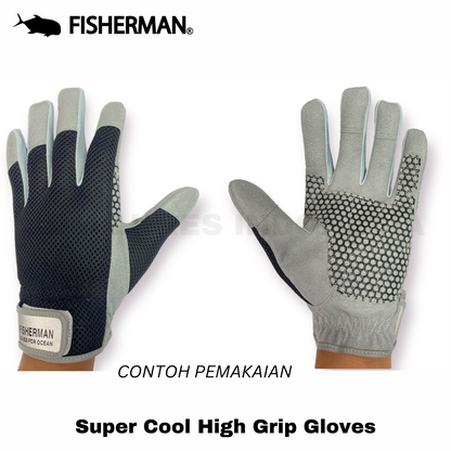 Sarung Tangan Memancing Genggaman Tinggi Super Keren untuk Nelayan