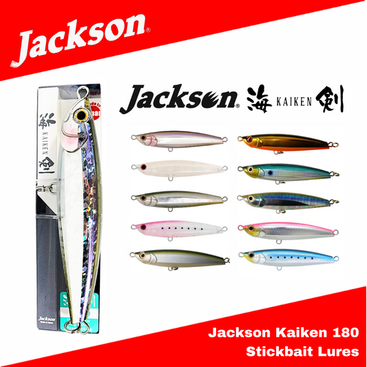 Umpan Pancing Tenggelam Jackson Kaiken 180 Pencil 180mm 99 gram