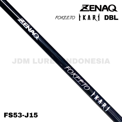 Zenaq Spinning Rod Fokeeto Ikari DBL FS53-J15