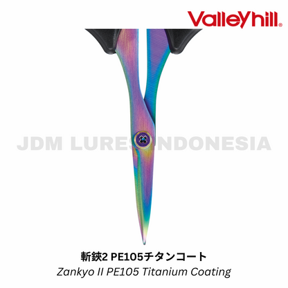 Pemotong Tali PE Pelapis Titanium Valley Hill Zankyo II PE105