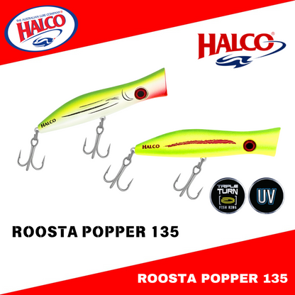 Halco Roosta Popper 135 Floating Lure 135mm 49g