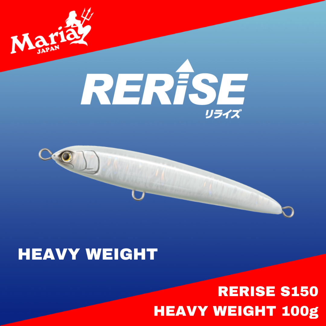 Maria Rerise S150 Heavy Weight Pencil Sinking Lure 150mm 100g