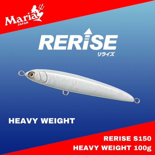 Maria Rerise S150 Heavy Weight Pencil Sinking Lure 150mm 100g