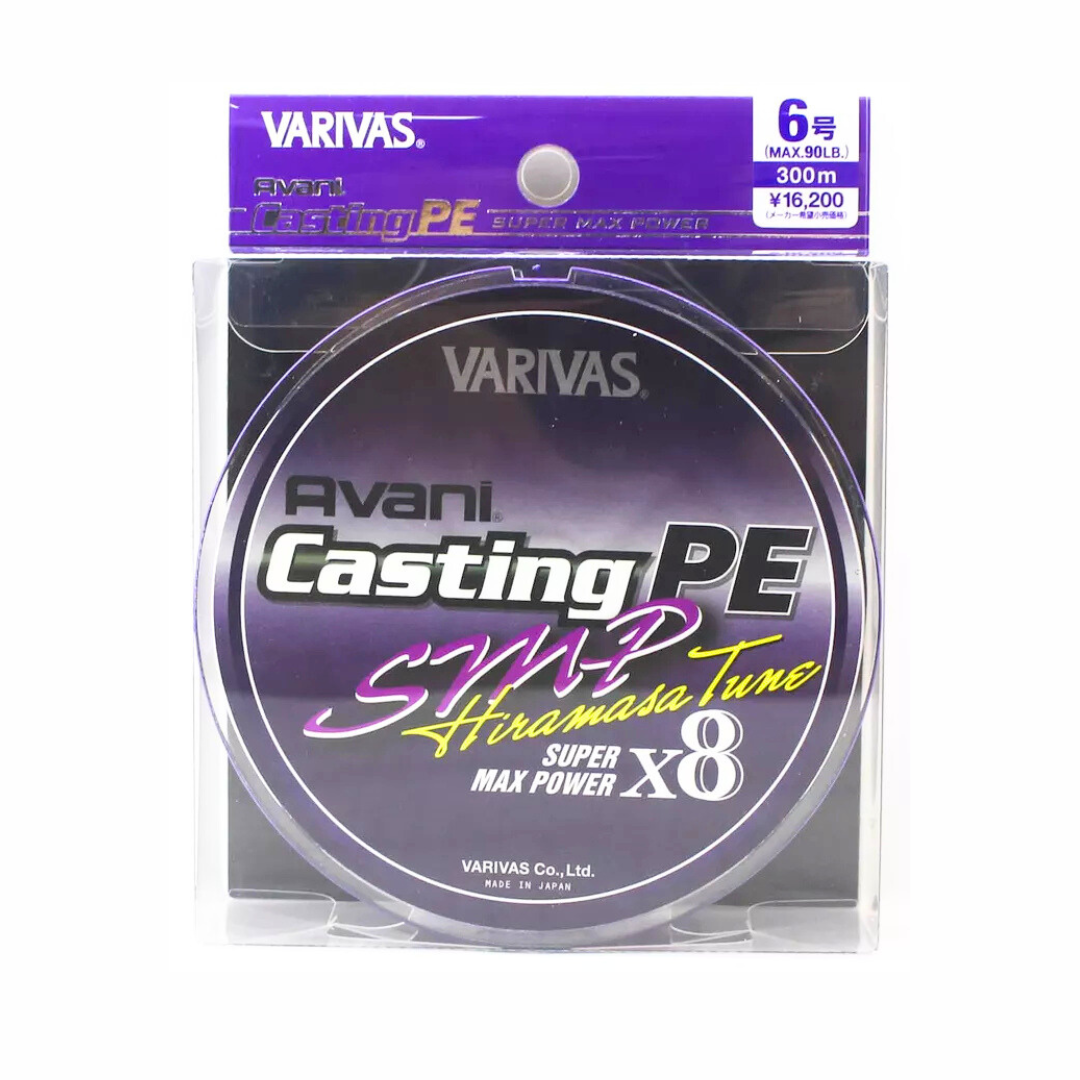 Varivas PE Line Avani Casting SMP Hiramasa Tune X8 300m