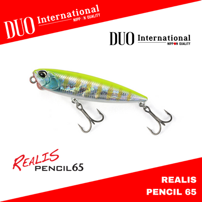Duo Realis Pencil 65 Umpan Apung 5,5g 65mm