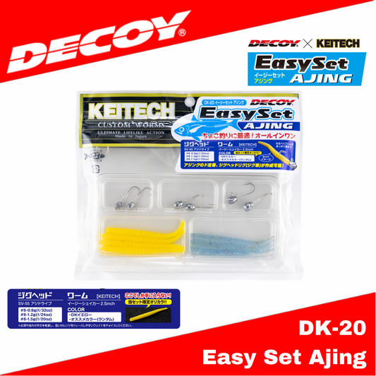 Decoy x Keitech DK-20 Set Mudah Ajing