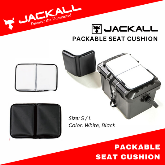 Bantal Duduk Jackall yang Dapat Dikemas