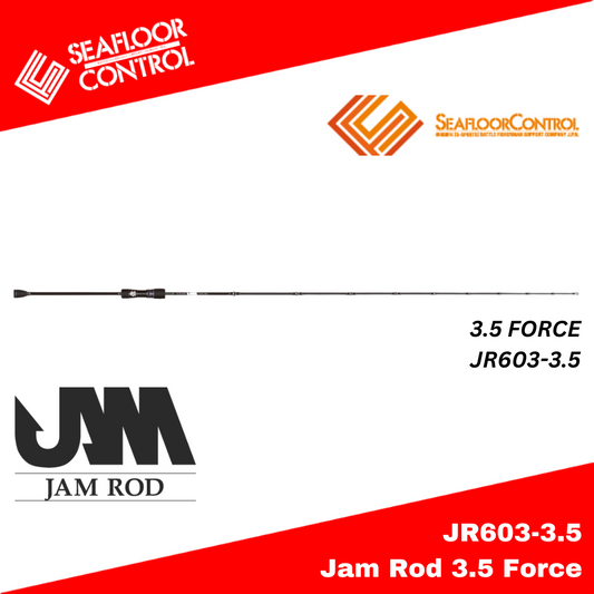 Seafloor Control Baitcasting JAM Rod 3.5 Force JR603-3.5