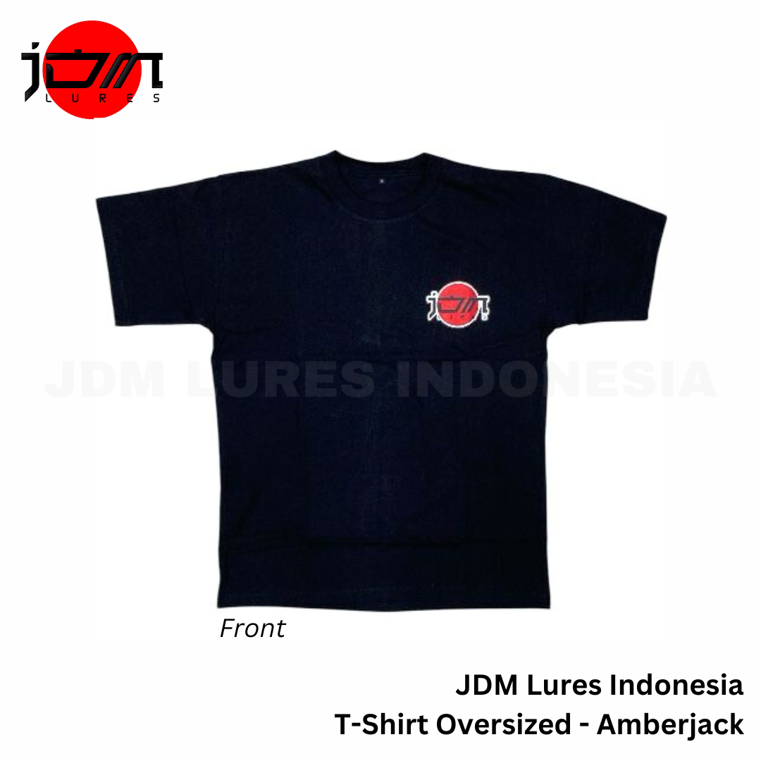 Kaos JDM Lures Indonesia Ukuran Besar - Amberjack