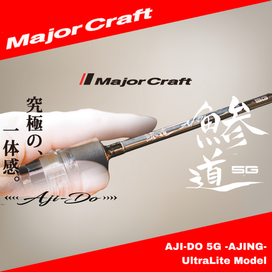Joran Pemintal MajorCraft AJI-DO 5G Ajing Ultra Lite AD5-S622UL/AJI