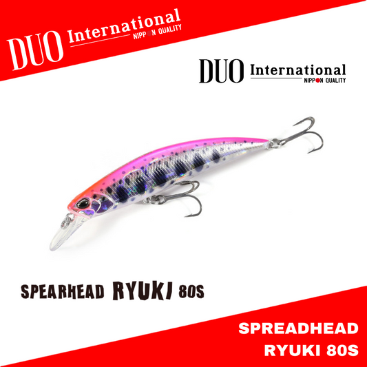 Duo Spearhead Ryuki 80S Umpan Tenggelam 80mm 12 gram