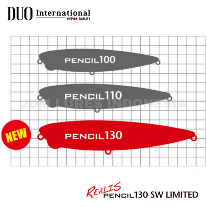 Umpan Pancing Duo Realis Pencil 130 SW Limited 130mm 31.6gr