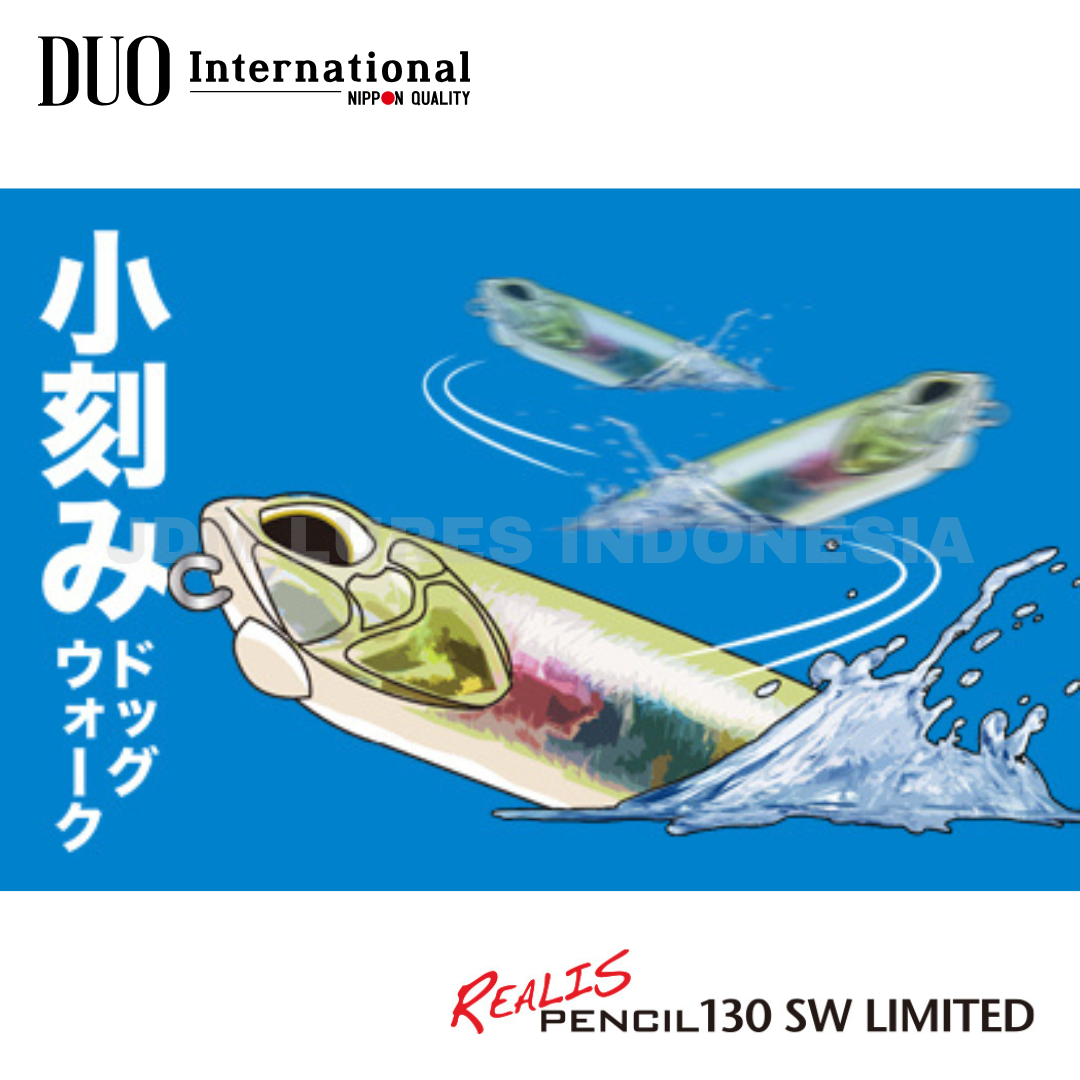 Umpan Pancing Duo Realis Pencil 130 SW Limited 130mm 31.6gr