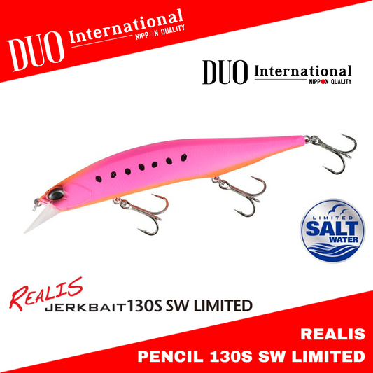 Umpan Pancing Duo Realis Jerkbait 130S SW Limited 24.5gr 130mm