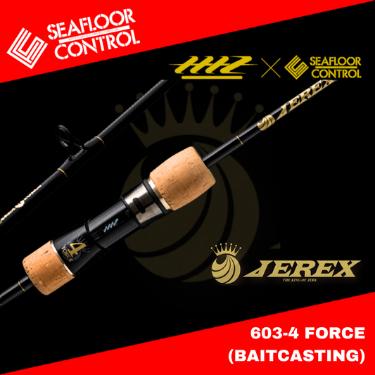 Seafloor Control Baitcasting Rod Jerex 603-4 Force