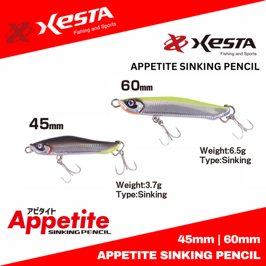 Xesta Appetite Sinking Pencil