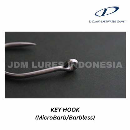 D-Claw Key Hook (MicroBarb/Barbless)