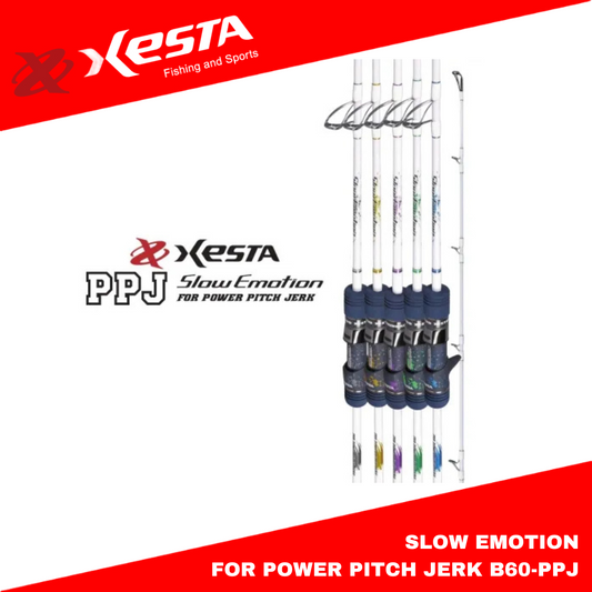 Xesta Baitcasting Rod Slow Emotion for Power Pitch Jerk B60-PPJ