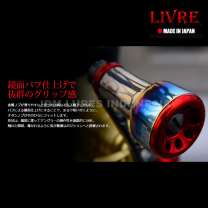 Livre Knob Reel Custom- FF (Fortissimo)