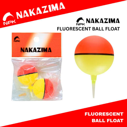 Nakazima Fluorescent Ball Float