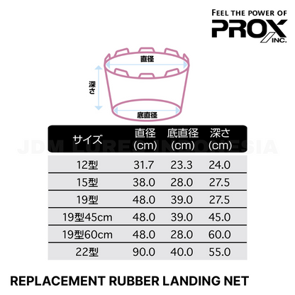 Prox Replacement Rubber Landing Net