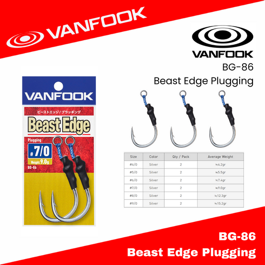 Vanfook BG-86 Beast Edge Plugging