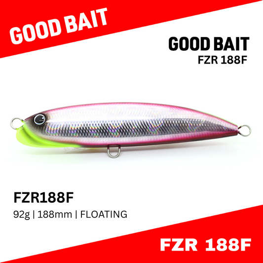 Good Bait FZR 188F Floating Diving Pencil 92g 188mm