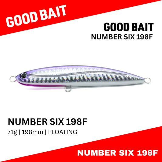 Good Bait NUMBER SIX 198F Diving Pencil 71g 198mm