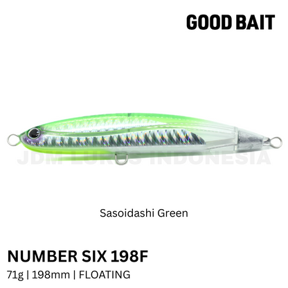 Good Bait NUMBER SIX 198F Diving Pencil 71g 198mm