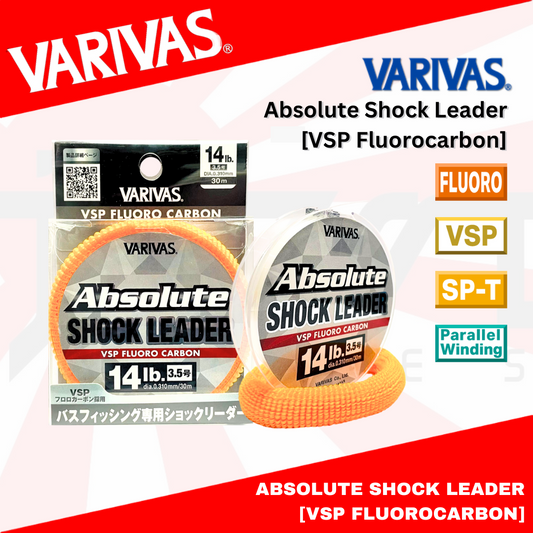 Varivas Absolute Shock Leader VSP Fluorocarbon