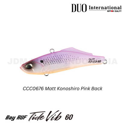 Duo Bay RUF Tide Vib 60 Sinking 9.6g 60mm