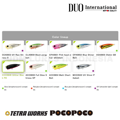 Duo Tetra Works Pocopoco 40F Floating 3g 40mm