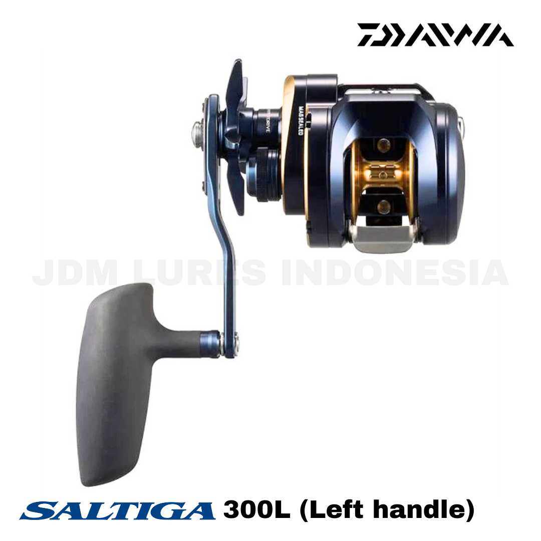 Daiwa Baitcasting Reel 25 Saltiga 300L (Left Handle)