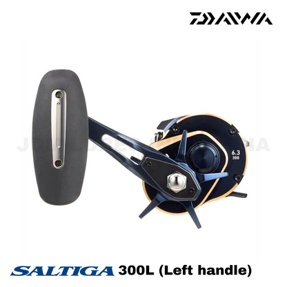 Daiwa Baitcasting Reel 25 Saltiga 300L (Left Handle)
