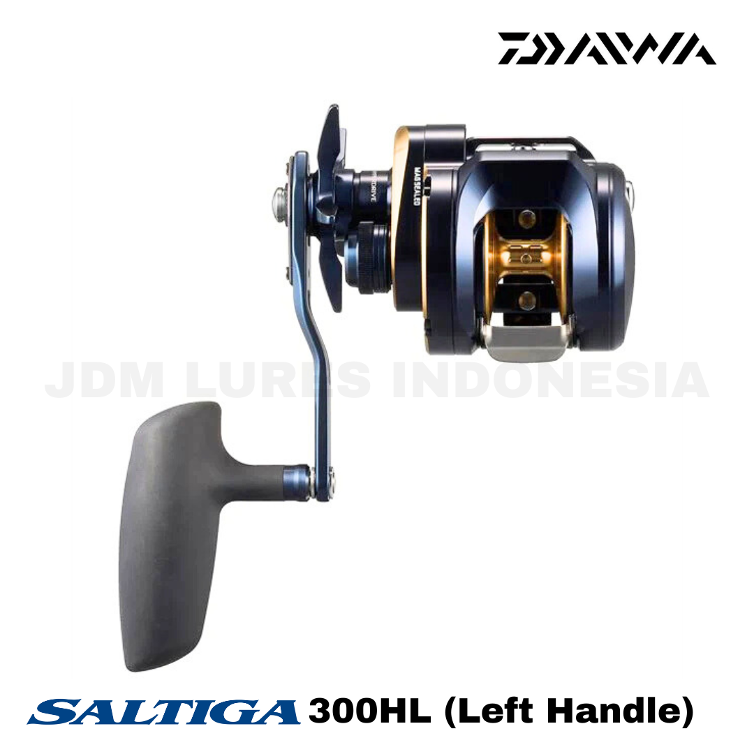 Daiwa Baitcasting Reel 25 Saltiga 300HL (Left Handle)