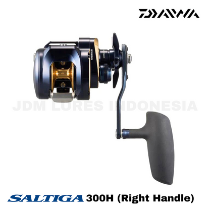Daiwa Baitcasting Reel 25 Saltiga 300H (Right Handle)