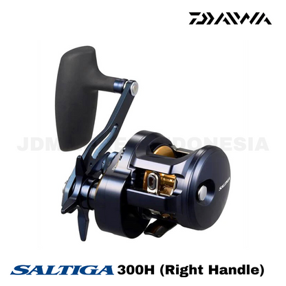 Daiwa Baitcasting Reel 25 Saltiga 300H (Right Handle)
