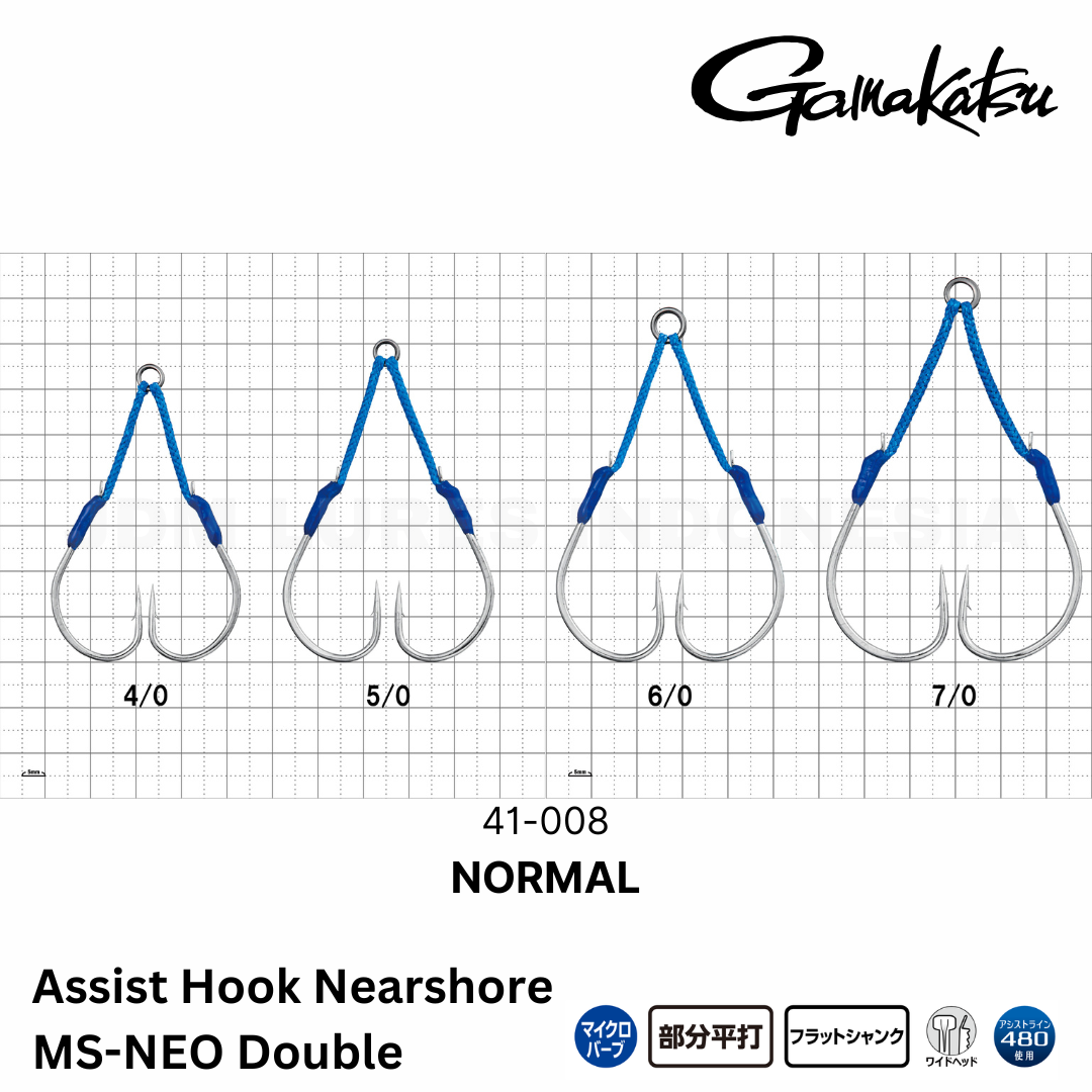 Gamakatsu Assist Hook Nearshore MS-NEO Double