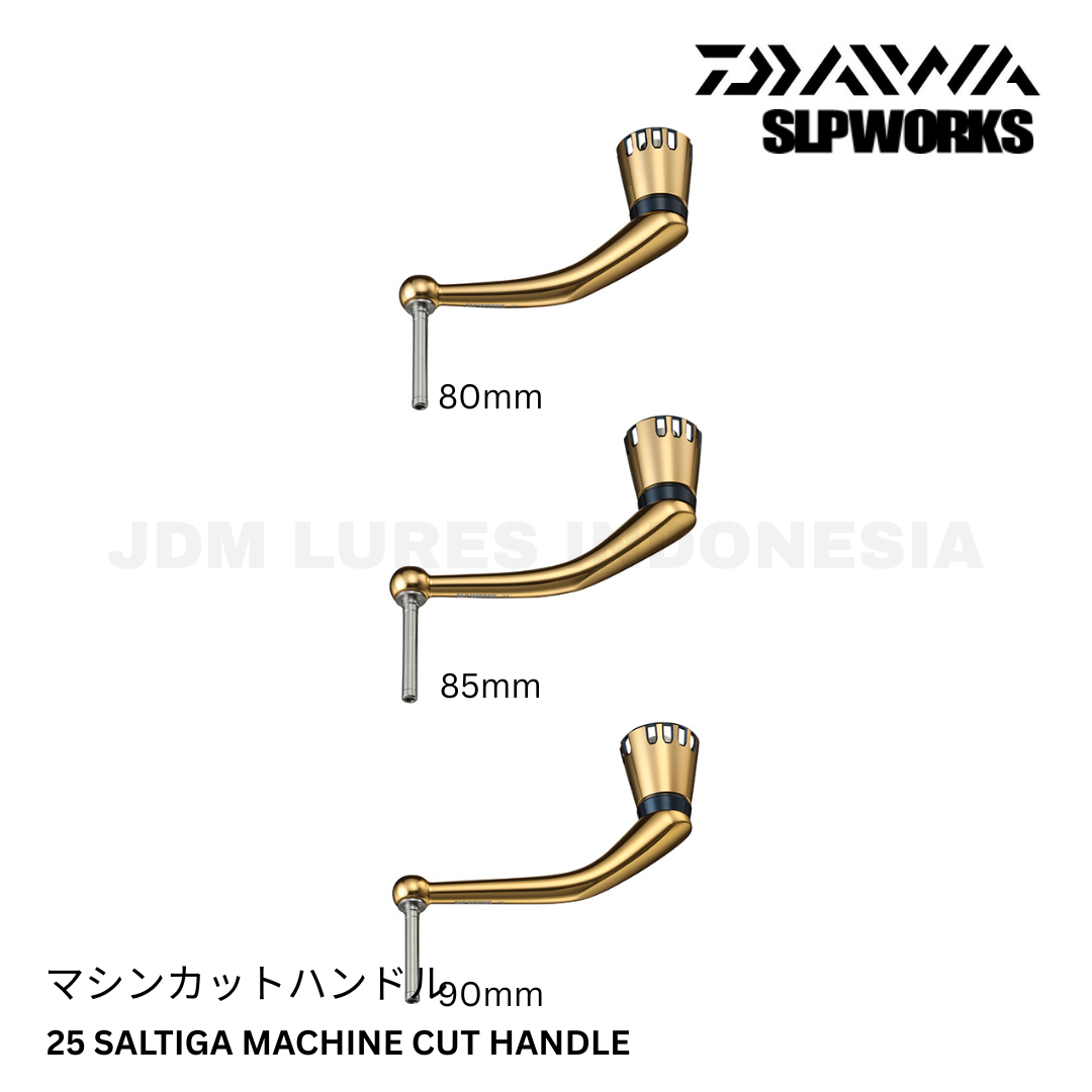 Daiwa SLP Works 25 SALTIGA Machine Cut Handle