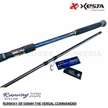 Xesta Spinning Rod Runway XR 106MH The Versal Comander